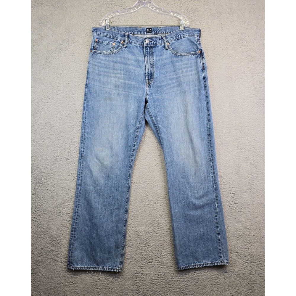 Gap Jeans Men's 38x34 Light Wash‎ Relaxed Baggy Loose Y2K '90s Grunge 40x32 READ